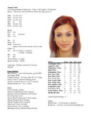 Annata Vieri L14 Female Human (Chelaxian) – Cleric 13/Crusader 1 ...