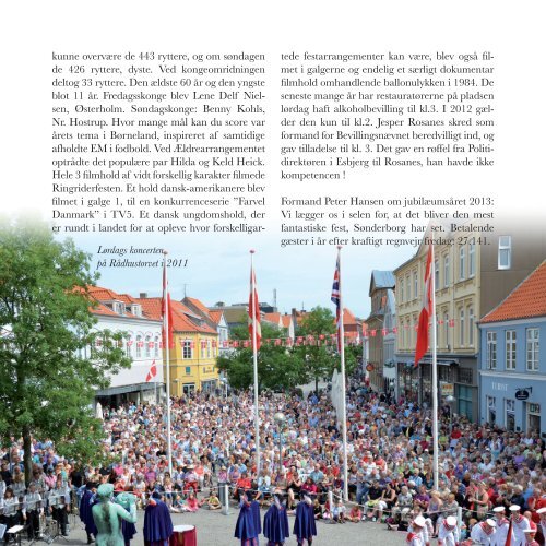 En galop gennem 125 års RINGRIDERFEST i Sønderborg - Erik Dall