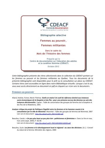 Consulter la version PDF (140 Ko ; 6 p.) - Bibliothèque virtuelle ...
