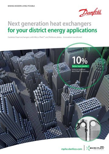 Next generation heat exchangers for your district ... - Danfoss.com