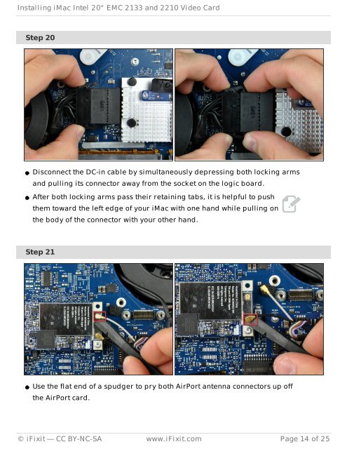 Installing iMac Intel 20" EMC 2133 and 2210 Video Card - iFixit