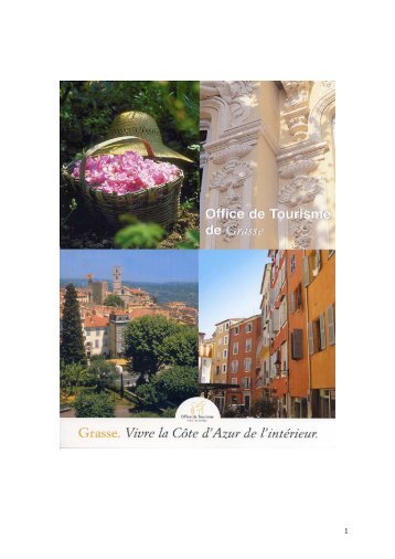 AP GRASSE - Office de tourisme de Grasse