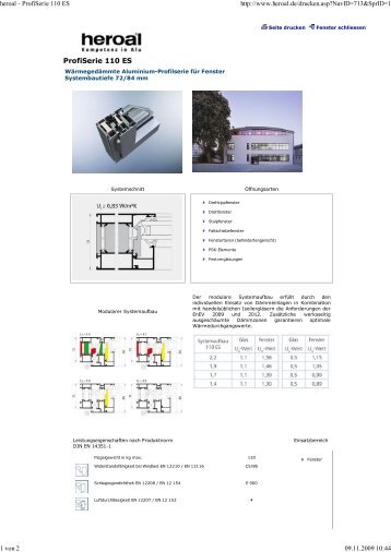 heroal profie serie 110 es.xps - Mdtf-welt.de