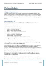 Diplom i ledelse - FFD.dk
