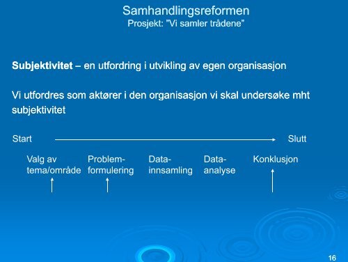 Samhandlingsreformen - Vi samler trådene