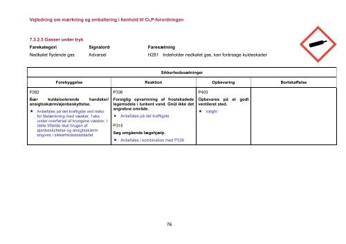 Vejledning om mærkning og emballering i henhold ... - ECHA - Europa