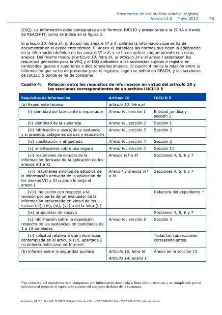 Manual Template - ECHA - Europa