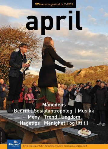 Månedsmagasinet april - Lister Media