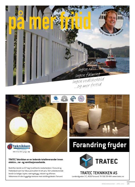 Månedsmagasinet april - Lister Media