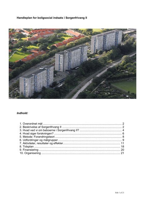 Handlingsplan for boligsocial indsats i sorgenfrivang II - Lyngby ...