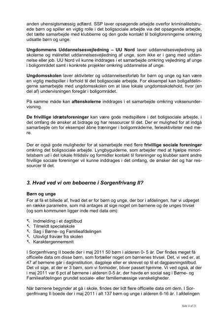 Handlingsplan for boligsocial indsats i sorgenfrivang II - Lyngby ...