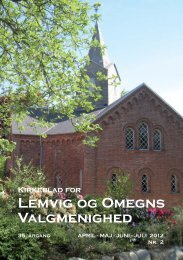 Kirkeblad for Lemvig og Omegns Valgmenighed