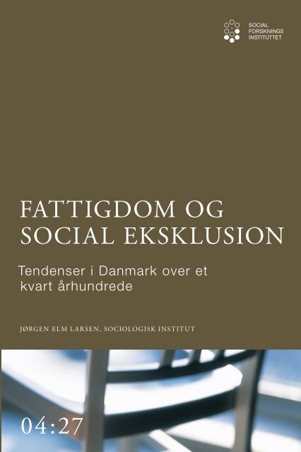 Fattigdom og social eksklusion - SFI