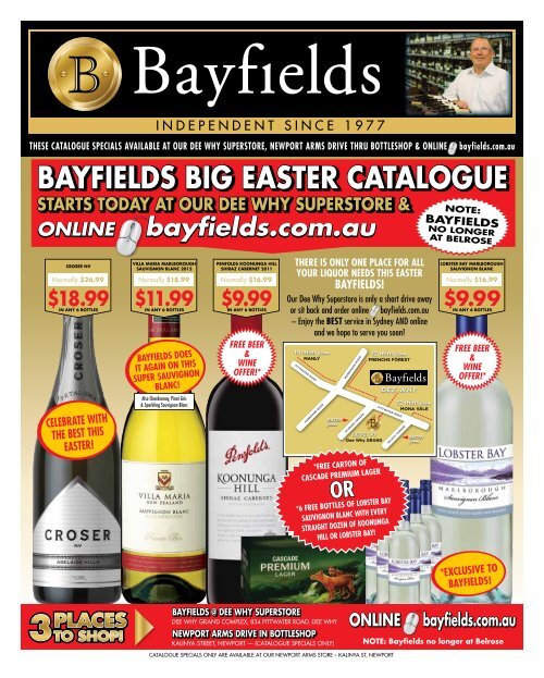 BAYfIELdS BIG EASTER CATALOGUE - Netstarter