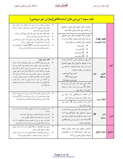 شناسنامه درس: اصول برخورد با بيماركاهش سطح هوشياري