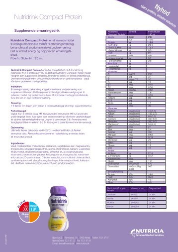 Nutridrink Compact Protein - Nutricia