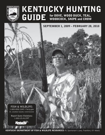 kentucky hunting guide - Kentucky Department of Fish and Wildlife ...