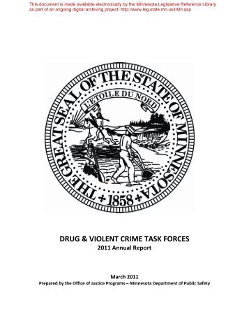minnesota gang, drug drug & violent crime task forces