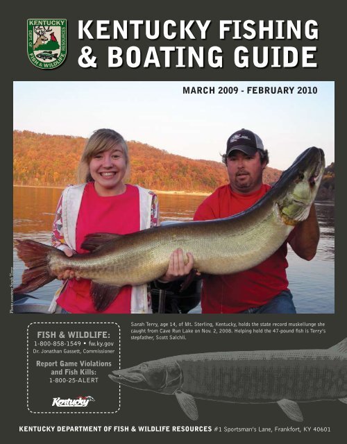 boating guide - Kentucky Department of Fish and Wildlife Resources