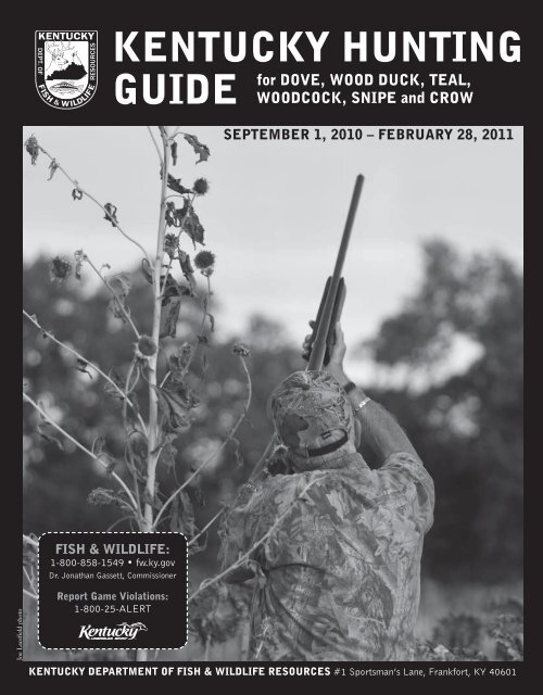 kentucky hunting guide - Kentucky Department of Fish and Wildlife ...