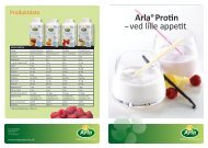 Arla®Protin – ved lille appetit