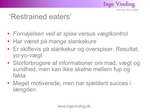 Inge Vinding - Nordjysksundhed.dk