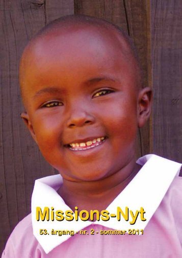 Missions-Nyt nr. 2 - 2011 med billeder - Missionsfonden