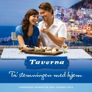 Opskriftshæfte 1 - Taverna