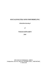 SOCIALPOLITIK SOM OMFORDELING pdf - Viggojonasen.dk