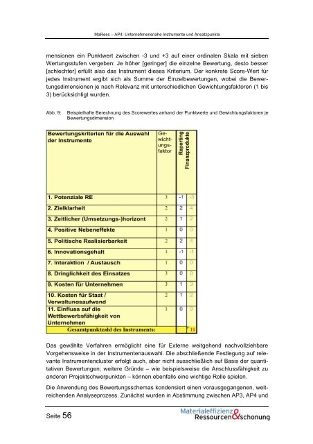 MaRess_AP4_11.pdf - Publication Server of the Wuppertal Institute ...