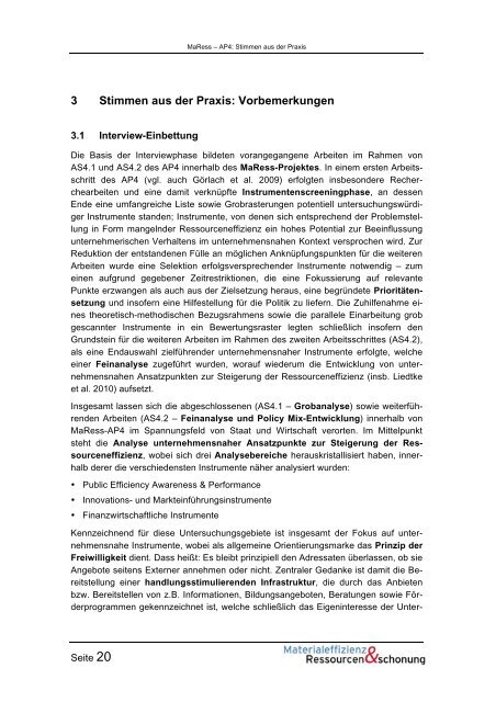 MaRess_AP4_11.pdf - Publication Server of the Wuppertal Institute ...