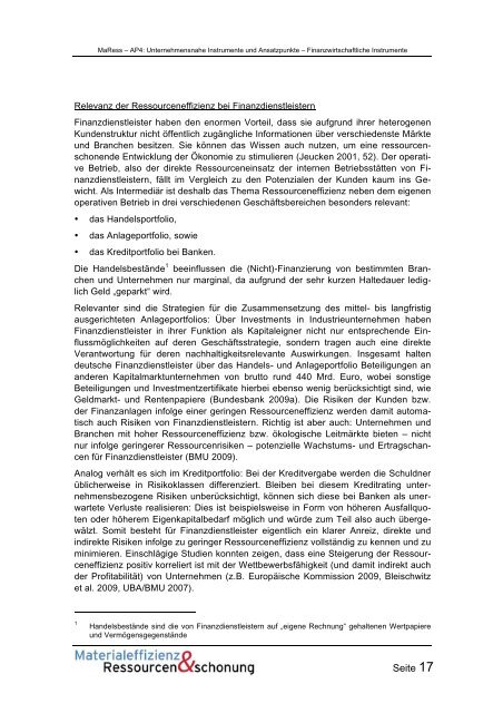 MaRess_AP4_11.pdf - Publication Server of the Wuppertal Institute ...