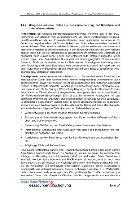 MaRess_AP4_11.pdf - Publication Server of the Wuppertal Institute ...