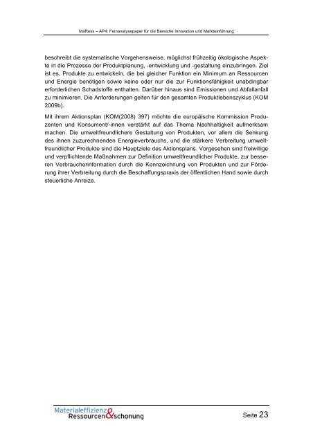 MaRess_AP4_11.pdf - Publication Server of the Wuppertal Institute ...