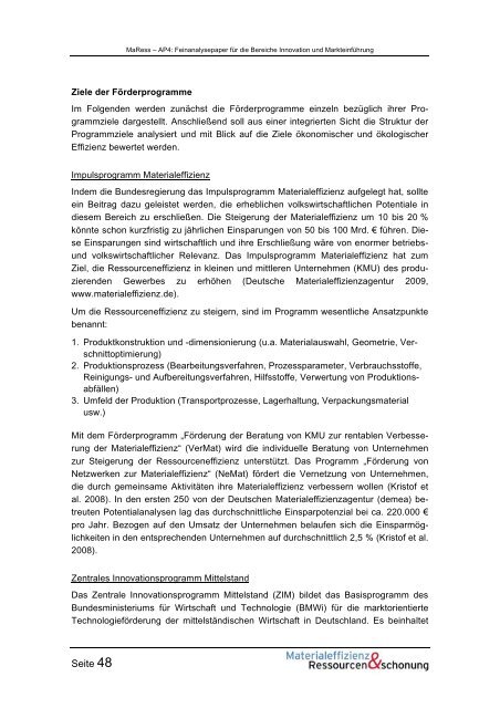 MaRess_AP4_11.pdf - Publication Server of the Wuppertal Institute ...