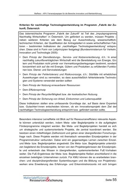 MaRess_AP4_11.pdf - Publication Server of the Wuppertal Institute ...