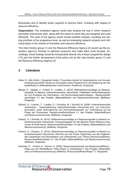 MaRess_AP4_11.pdf - Publication Server of the Wuppertal Institute ...