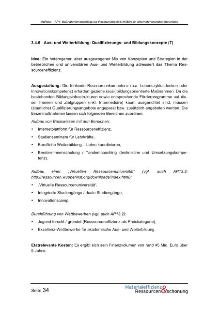 MaRess_AP4_11.pdf - Publication Server of the Wuppertal Institute ...