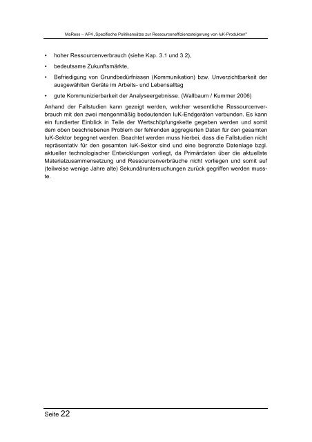 MaRess_AP4_11.pdf - Publication Server of the Wuppertal Institute ...