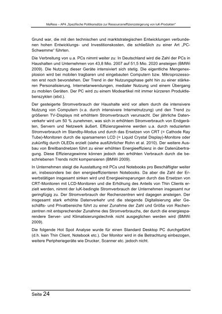 MaRess_AP4_11.pdf - Publication Server of the Wuppertal Institute ...