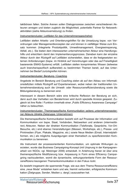 MaRess_AP4_11.pdf - Publication Server of the Wuppertal Institute ...