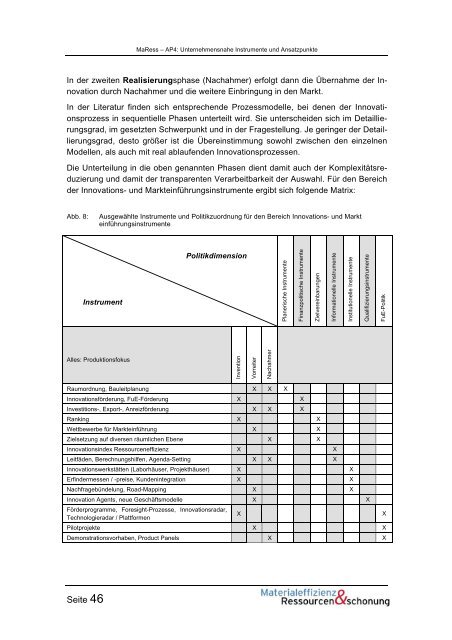 MaRess_AP4_11.pdf - Publication Server of the Wuppertal Institute ...