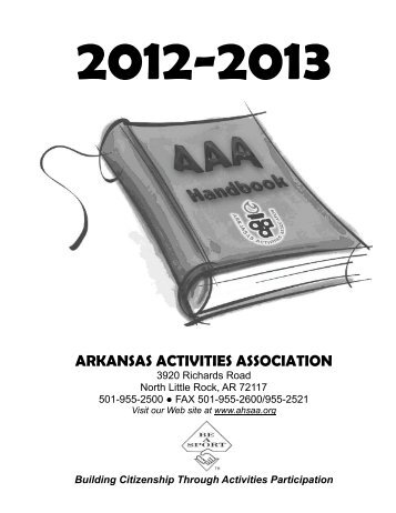 AAA Handbook - Arkansas Activities Association