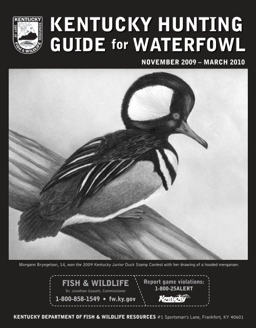 Kentucky Hunting Guide for Waterfowl - Kentucky Department of ...