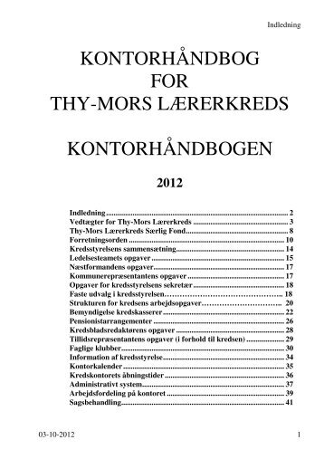 Klik her - Thy-Mors Lærerkreds