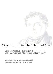 Hvori, hvis du blot vilde” - Dansk.dk