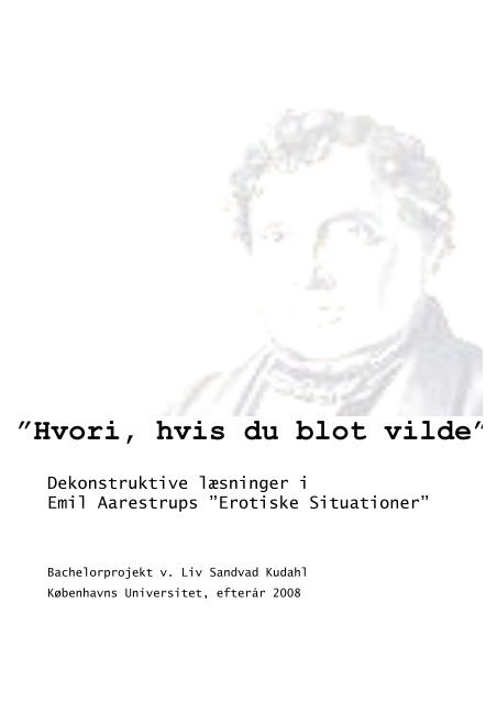 Hvori, hvis du blot vilde” - Dansk.dk