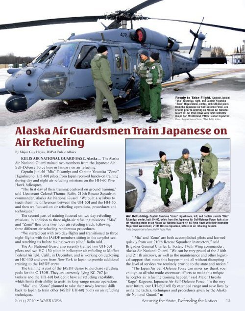 Warrior Spring 2005 - Alaska - Department of Military and Veterans ...