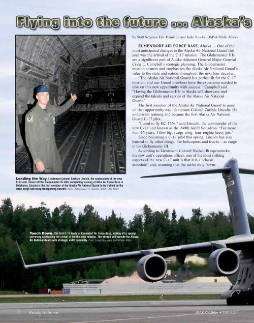 Fall 2007 - Alaska - Department of Military and Veterans Affairs ...