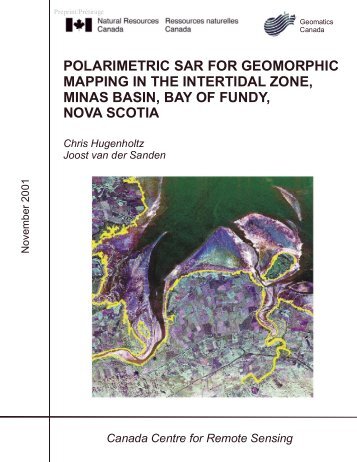 polarimetric sar for geomorphic mapping in the intertidal ... - GeoGratis
